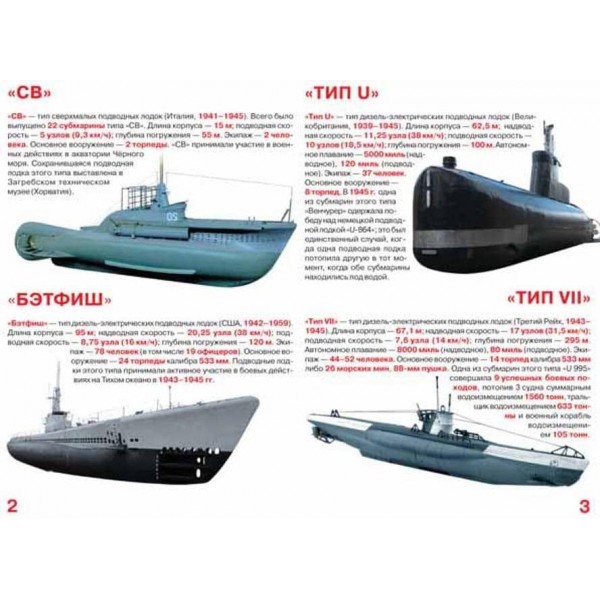 Велика книга. Підводні човни і підводні апарати (російською мовою)