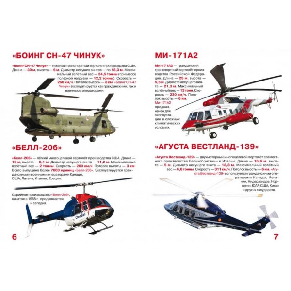 Велика книга. Вертольоти (російською мовою)
