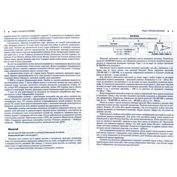 Географія. Довідник для абітурієнтів та школярів (українською мовою)