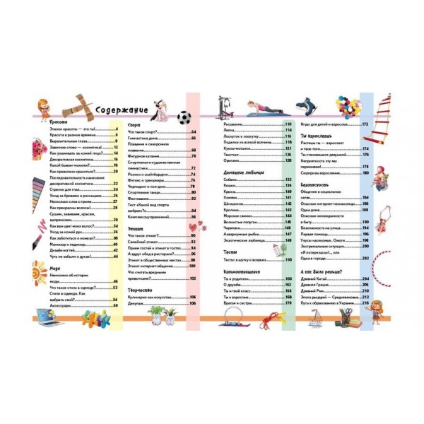 Велика енциклопедія для дівчаток у запитаннях і відповідях (російською мовою) 