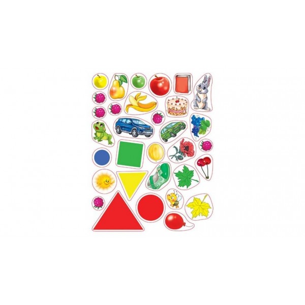 Перші слова. Розмальовки та завдання (115 наліпок) (російською мовою)