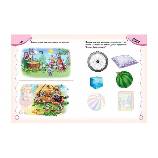 Тести та прописи 2+ (96 наліпок) (російською мовою)