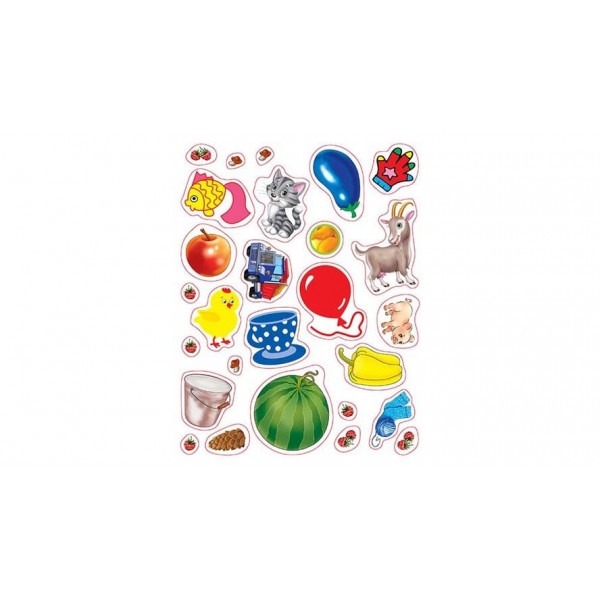 Тести та прописи 2+ (96 наліпок) (російською мовою)