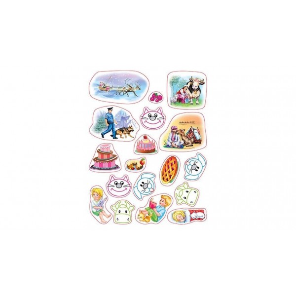 Тести та прописи 3+ (90 наліпок) (російською мовою)