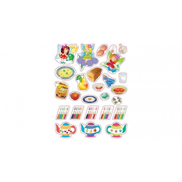 Тести та прописи 3+ (90 наліпок) (російською мовою)