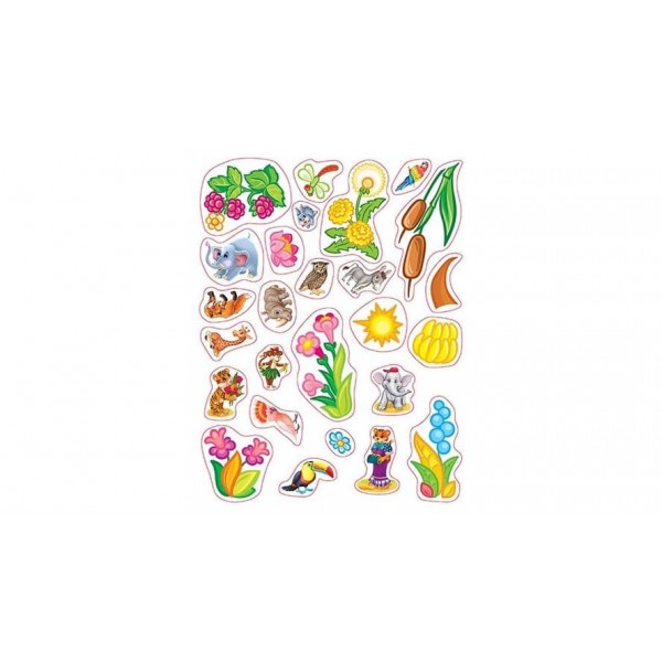 Улюблені тварини. Розмальовки та завдання (100 наліпок) (російською мовою)