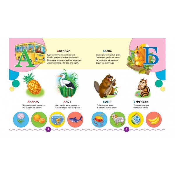 Абетка + лічба. Я вчуся (російською мовою)