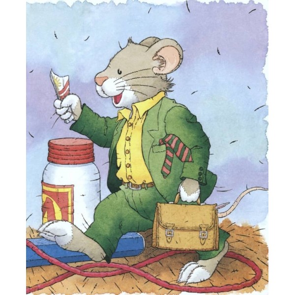 Мишеня Тім їде до бабусі (українською мовою)