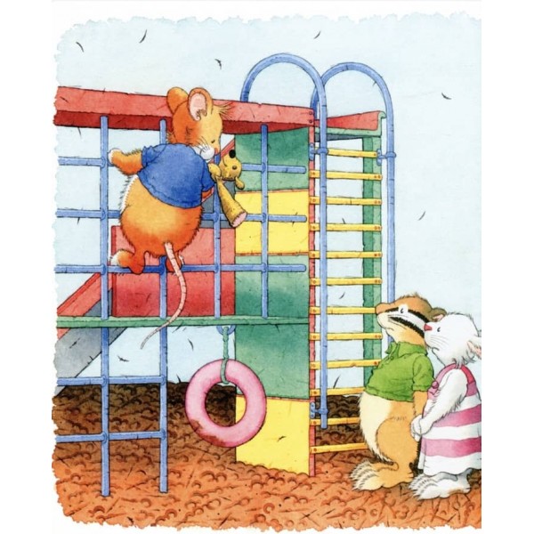 Мишеня Тім боїться іти до лікаря (українською мовою)