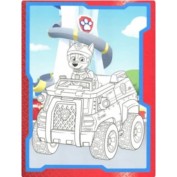 Розфарбуй за зразком. TM "PAW Patrol"