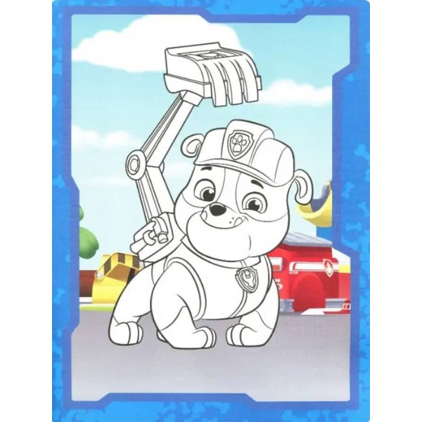 Розфарбуй за зразком. TM "PAW Patrol"