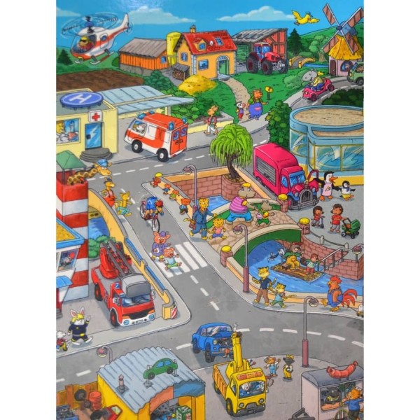 Ласкаво просимо до дитячого садочка! Вімельбух з віконцями