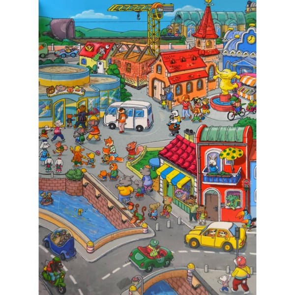 Ласкаво просимо до дитячого садочка! Вімельбух з віконцями