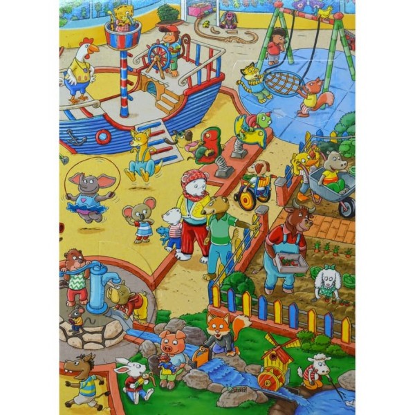 Ласкаво просимо до дитячого садочка! Вімельбух з віконцями