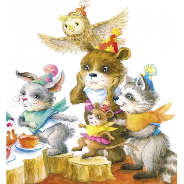 Зайчик Сева йде на день народження! Корисні казки (російською мовою)