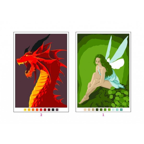 50 магічних фарбованок. Фентезі