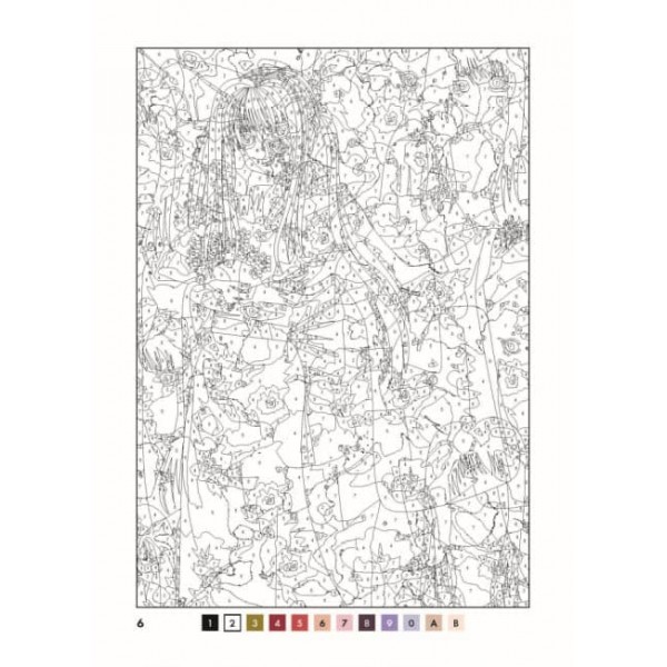 50 магічних фарбованок. Манга