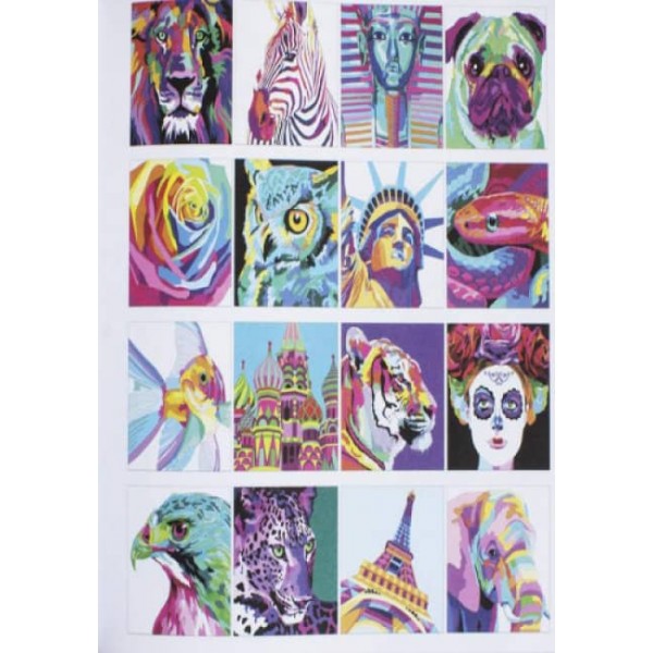 Розмальовка Колортронік. Калейдоскоп кольорових пригод. Світ тварин