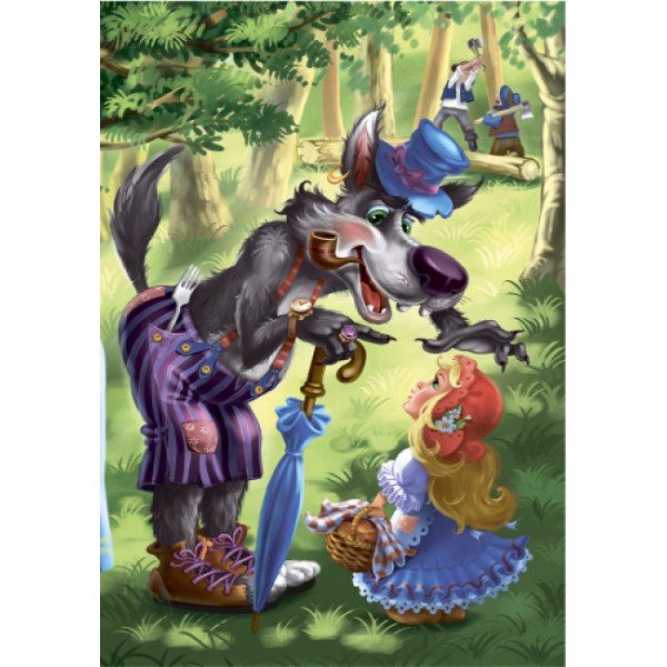 Червона шапочка у віршах