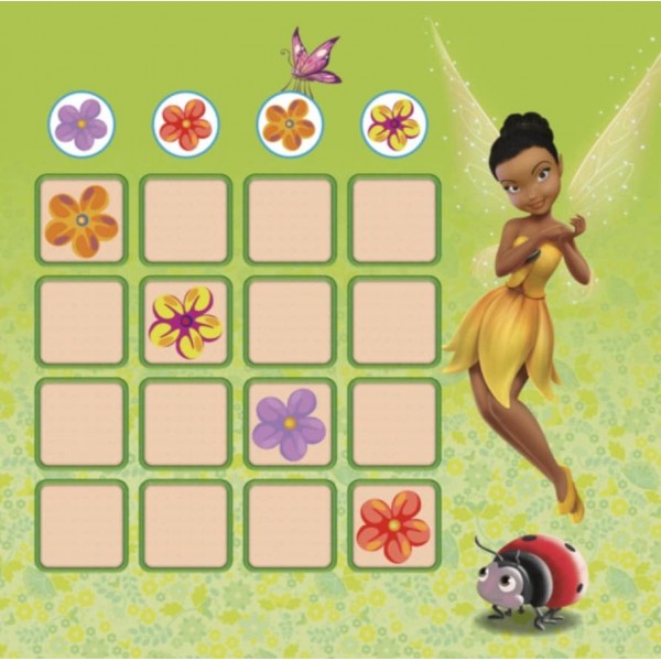 Судоку з наліпками. Подорож у чарівний світ фей