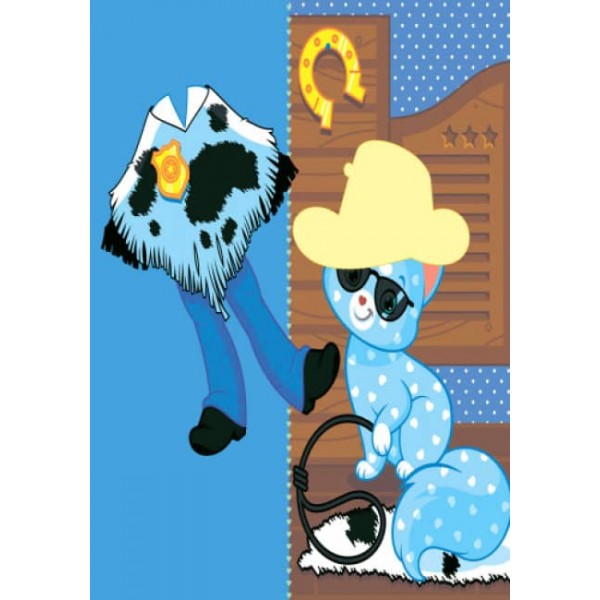 Одягни ляльку. Олеся. Фарбувалка + наліпки