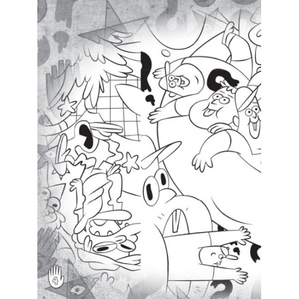 Мейбл і Пухля. Кольорові пригоди з наліпками. Гравіті Фолз