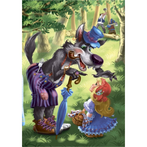 Червона шапочка у віршах