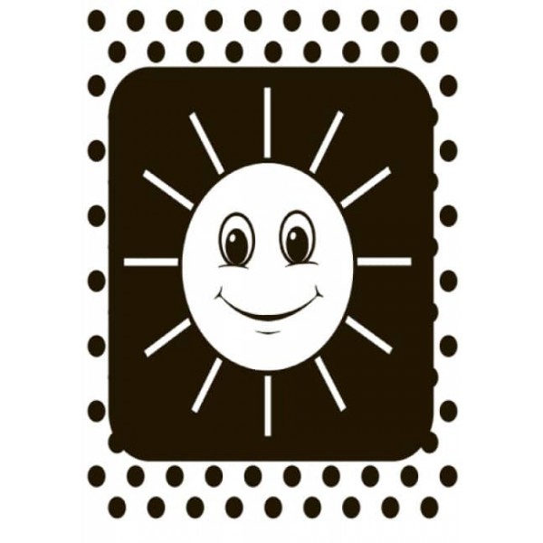 Мі-мі-книжка. Контрастна книжка для немовляти (російською мовою)