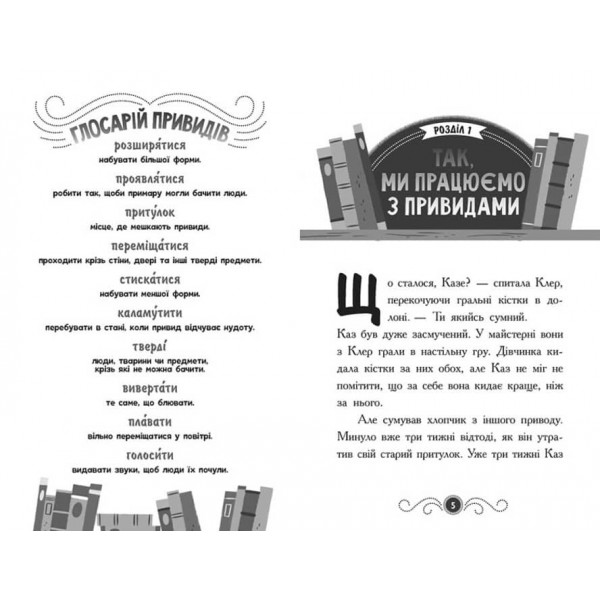 Привид під стріхою. Книга 2. Бібліотека з привидами (українською мовою)