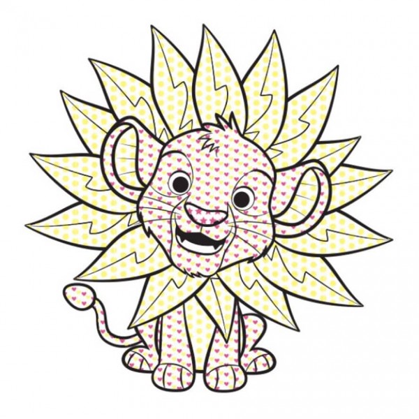 Кольоровий БУЛЬ. Disney Маля. Король Лев (українською мовою)