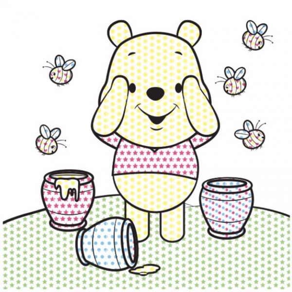 Кольоровий БУЛЬ. Disney Маля. Вінні Пух (українською мовою)