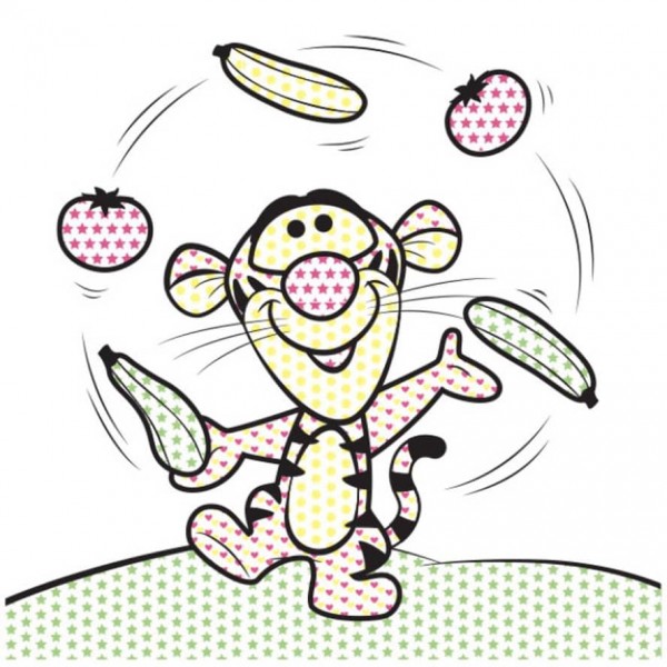 Кольоровий БУЛЬ. Disney Маля. Вінні Пух (українською мовою)