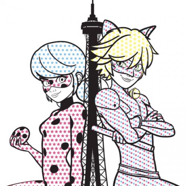 Кольоровий БУЛЬ. Леді Баг. Загадковий Париж (українською мовою)