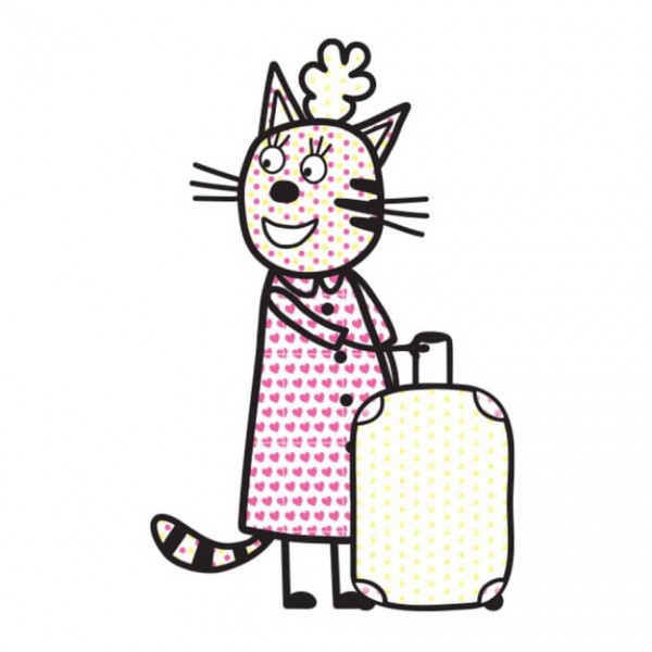 Кольоровий БУЛЬ. Три Коти. Море (українською мовою)