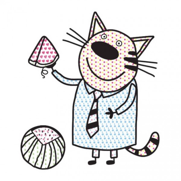 Кольоровий БУЛЬ. Три Коти. Пляж (українською мовою)