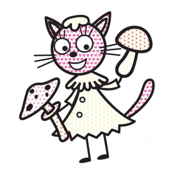 Кольоровий БУЛЬ. Три Коти. На природі (українською мовою)