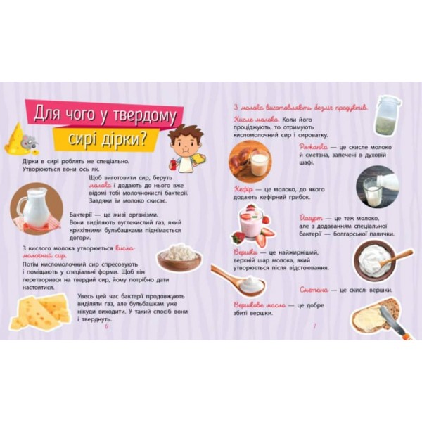 Продукти. Чомусики (українською мовою)