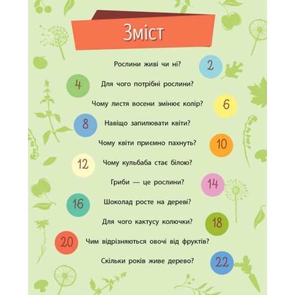 Рослини. Чомусики (українською мовою)