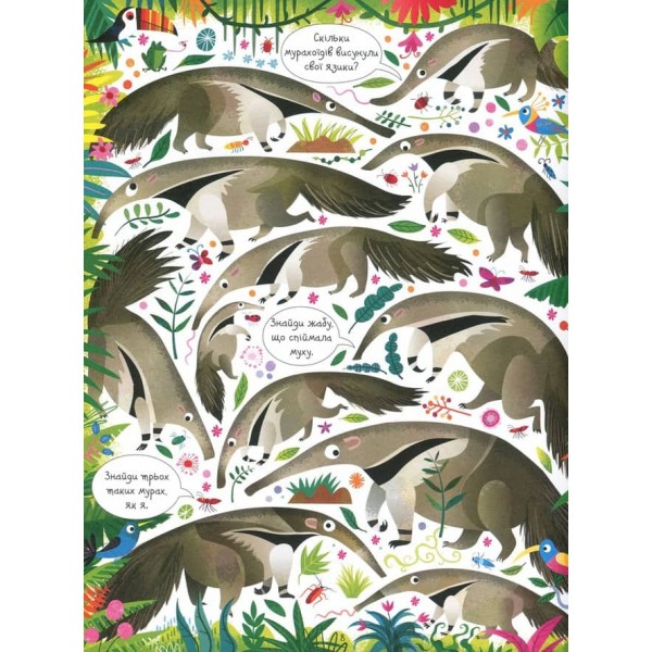 Подивись i знайди. Джунглі (українською мовою)