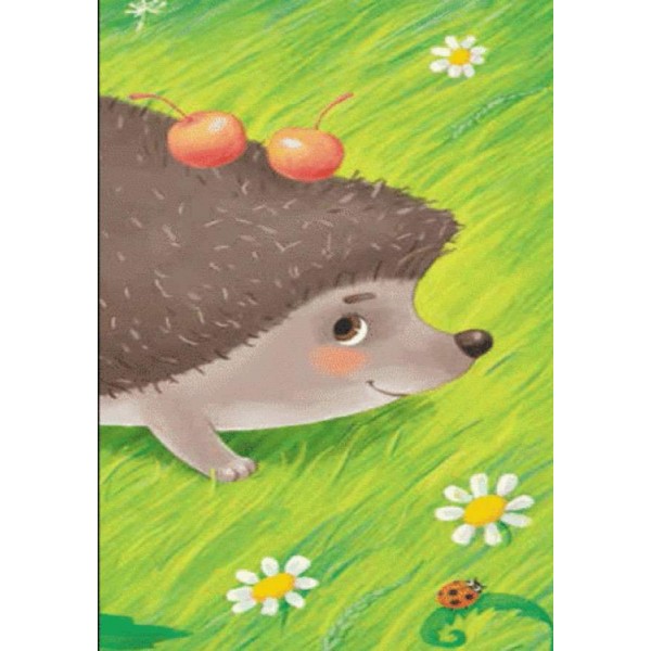 Їжачок-добрячок. Для маленької долоньки (українською мовою)