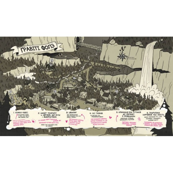 Керівництво Діппера та Мейбл з таємниць і нестримних веселощів! Гравіті Фолз Disney (українською мовою)