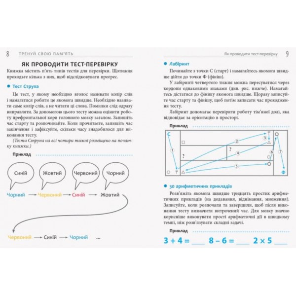 Тренуй свою пам’ять (українською мовою)
