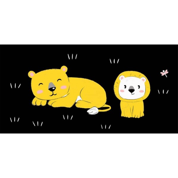 Мама і маля. Моя контрастна книжка (українською мовою)