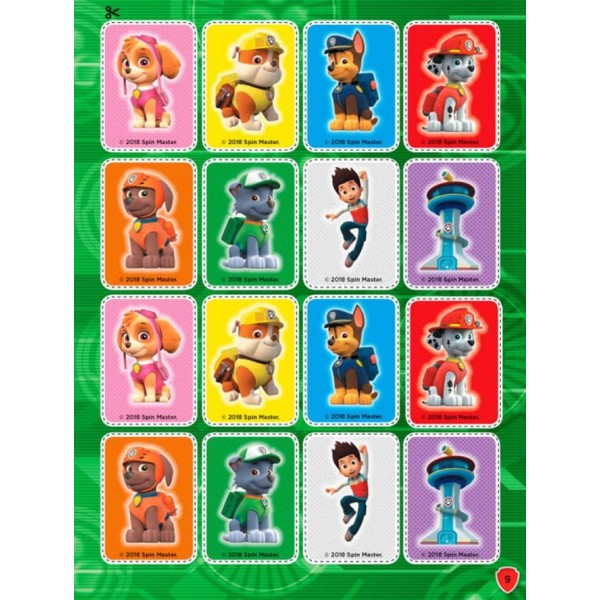 Щенячий Патруль. Книжка творчого малювання. Чотирилапі герої. Грай. Малюй. Вчися (російською мовою)