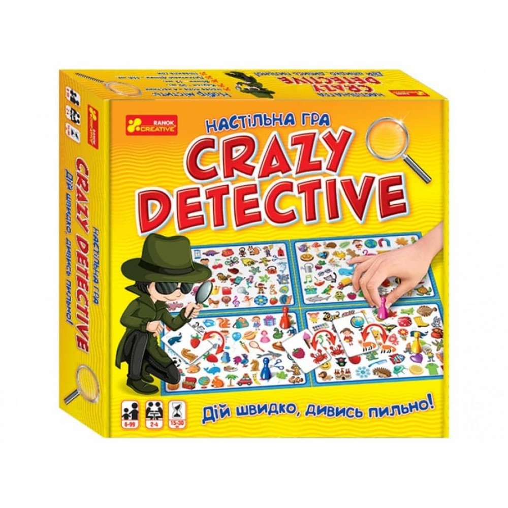 Настільна гра "Crazy detective"