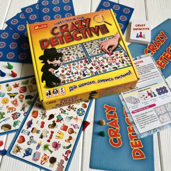 Настільна гра "Crazy detective"