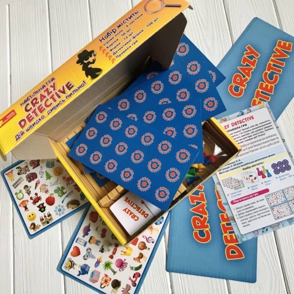 Настільна гра "Crazy detective"