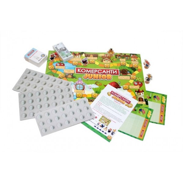 Настільна гра «Комерсанти. Junior» (на украинском языке)