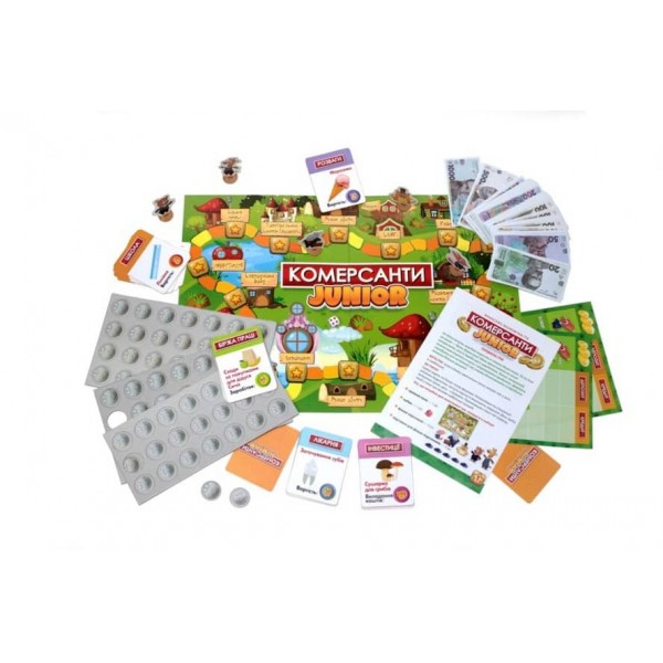 Настільна гра «Комерсанти. Junior» (на украинском языке)