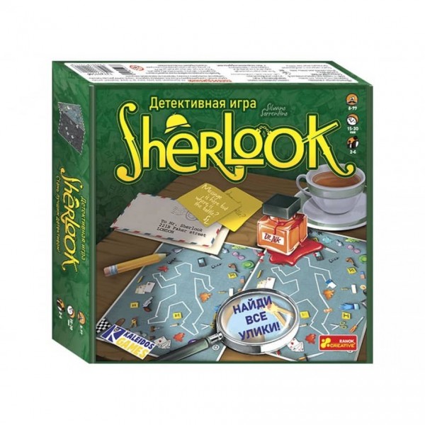 Настільна детективна гра "Шерлук"